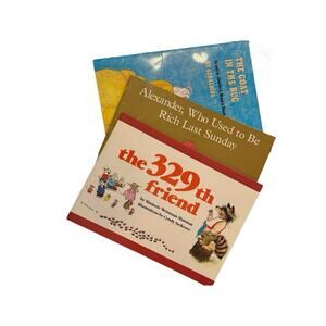 Vintage Children’s Book Lot (3) Goat in the Rug Alexander Rich Last Sunday 329